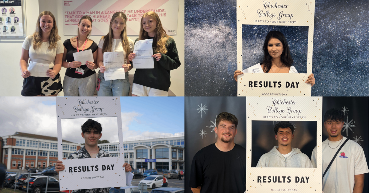 Some of our CCG students receiving their results