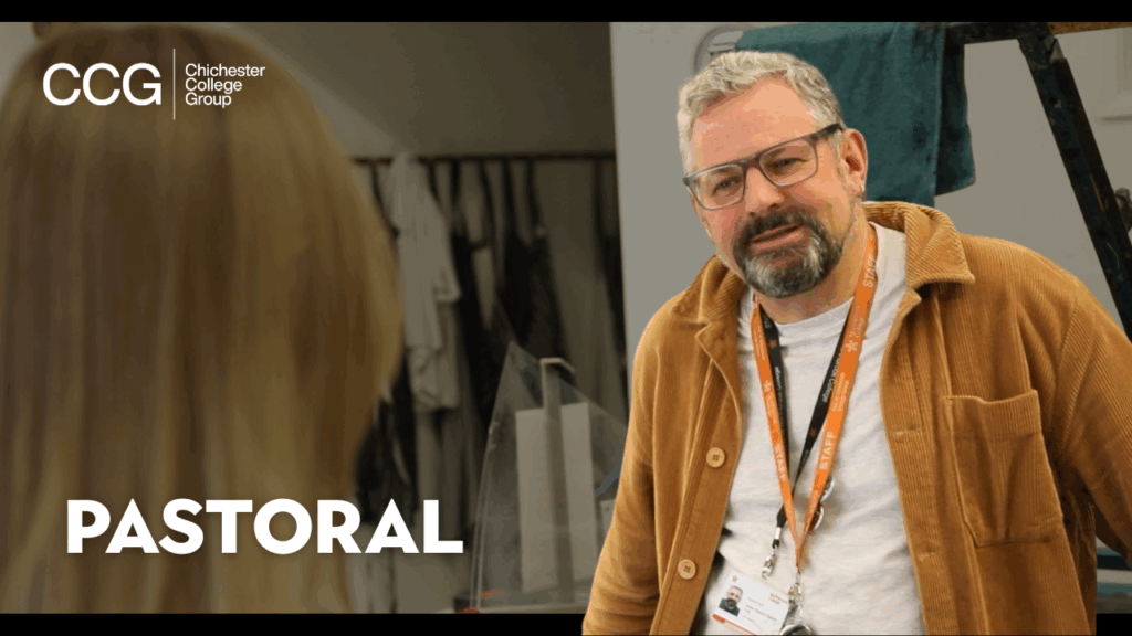 Video: Senior Pastoral Support tutor Steve Bird explains how they began their career at Chichester College Group.